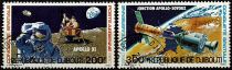 1980 - Djibouti PA n° 138/139 - Espace - Apollo 