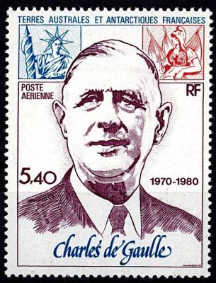 1980 - T.A.A.F. PA61 - 10e anniversaire de la mort du g�n�ral de Gaulle (1890-1970)