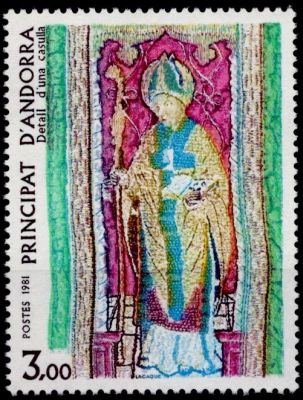 1981 - Andorre Fran�ais Timbre n� 297 - Art