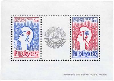 1982 - France BF_8 \ Philexfrance\'82\  - Exposition philat�lique internationale � Paris