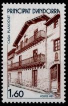 1983 - Andorre fran&ccedil;ais timbres n&deg; 310-326 - Ann&eacute;e Compl&egrave;te