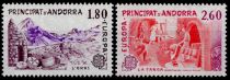 1983 - Andorre Fran&ccedil;ais Timbres n&deg; 313/314 - Europa