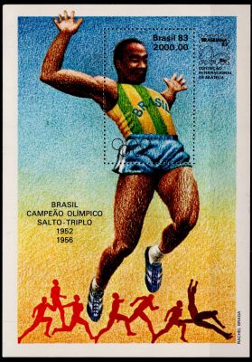 1983 - Br�sil BF n� 57 - Jeux Olympiques d\'�t� - 1952 Helsinki, 1956 Melbourne