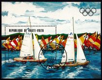 1983 - Haute Volta Bloc Feuillet n° 21 - Année préolympique