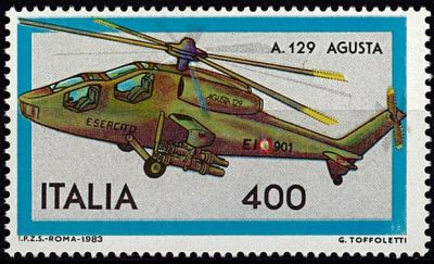 1983 - Italie 1567 - H�licopt�re