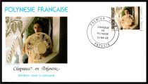 1983 - Polyn&eacute;sie 4 FDC n&deg; 198/201 - Chapeaux en Polyn&eacute;sie (1)