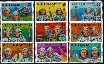 1983 - Vietnam 411/419 - Journée de l\'astronautique