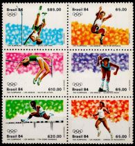 1984 - Br&eacute;sil n&deg; 1648/1653 - Jeux Olympiques d\'&eacute;t&eacute; - 1984 Los Angeles