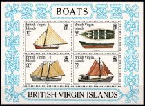 1984 - Iles Vierges britanniques Bloc n° 23 - Bateaux