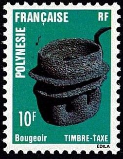 1984 - Polyn�sie Taxe 4/7 - Artisanat