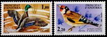 1985 - Andorre fran&ccedil;ais timbres n&deg; 337-344 - Ann&eacute;e Compl&egrave;te