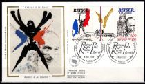 1985 - France Enveloppe 1er jour OPP n° T2369A - 40e Anniversaire de la Victoire