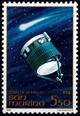 1986 - Saint-Marin 1131/1132 - Passage de la com�te de Halley
