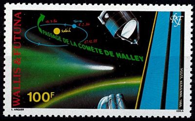 1986 - Wallis et Futuna A149 - Passage de la com�te de Halley