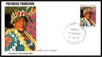 1987 - Polyn&eacute;sie Fran&ccedil;aise FDC n&deg; 272/274 - Visages polyn&eacute;siens (3)