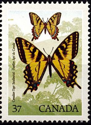 1988 - Canada 1052-1055 - Papillons