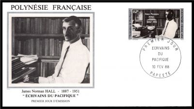 1988 - Polyn�sie Fran�aise FDC n� 297/298 - Ecrivains du Pacifique
