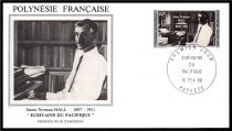 1988 - Polyn&eacute;sie Fran&ccedil;aise FDC n&deg; 297/298 - Ecrivains du Pacifique