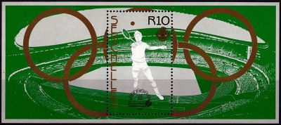 1988 - Seychelles Bloc n� 31 - Jeux Olympiques d\'�t� - 1988 Seoul
