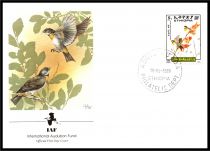 1989 - Ethiopie 4 FDC n&deg; 1246/1249  - Oiseaux