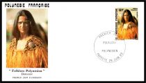 1989 - Polyn&eacute;sie Fran&ccedil;aise 3 FDC n&deg; 333/335 - Folklore polyn&eacute;sien 