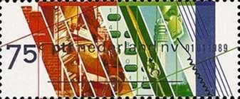 1989 - Timbres Pays-Bas 1327-1344 - Ann�e compl�te