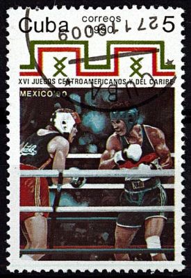 1990 - Cuba 3090/3092 - XVIe Jeux sportifs d\'Am�rique centrale et des Cara�bes (S�rie compl�te de timbres oblit�r�s)