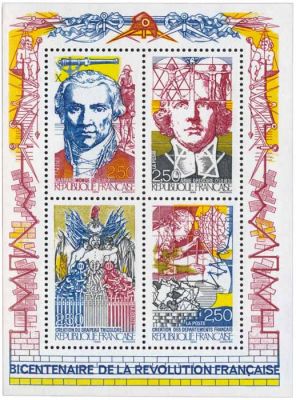 1990 - France BF_12 Bicentenaire de la R�volution fran�aise