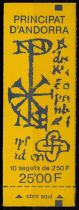 1991 - Andorre Français carnet n° 4 - Blason d\'Andorre