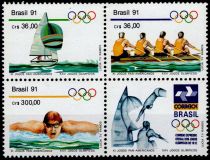 1991 - Br&eacute;sil n&deg; 2009/2011 - Jeux Olympiques d\'&eacute;t&eacute; - 1992 Barcelone