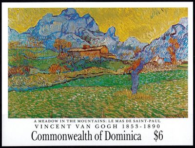 1991 - Dominique Bloc n� 179 - Peintres - Centenaire de la mort de Vincent Van Gogh (1853-1890) (1)