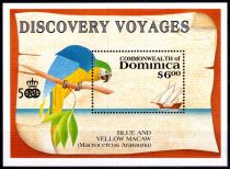 1991 - Dominique Bloc n° 186 - 500e anniversaire de la découverte de l\'Amérique par Christophe Colomb