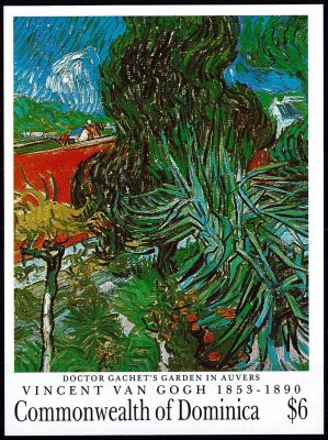 1991 - Dominique Bloc n� 192 - Peintres - Centenaire de la mort de Vincent Van Gogh (1853-1890) (2)
