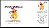 1991 - FDC Nouvelle Calédonie 619 - 9ème Jeux sportifs du Pacifique Sud
