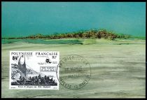 1991 - Polynésie Française cartes maximum n° 379/381 - Culture - Le monde Maohi (II)