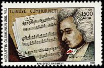 1991 - Turquie n° 2676 - Compositeur - Mozart
