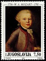 1991 - Yougoslavie n° 2337 - Compositeur - Mozart