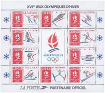 1992 - France BF_14 \ Albertville\'92\  Jeux olympiques d\'hiver