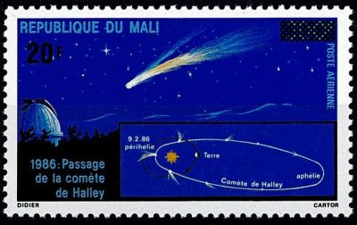1992 - Mali A548 - Passage de la com�te de Halley