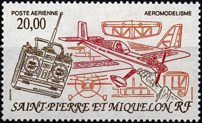1992 - Saint Pierre et Miquelon A71 - Avion, mod�le r�duit et t�l�commande