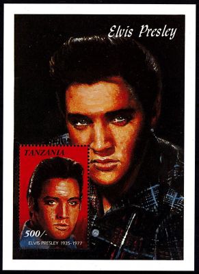 1992 - Tanzanie BF144 - Hommage � Elvis Presley (1935-1977)
