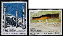 1993 - Andorre Fran&ccedil;ais Timbres n&deg; 430/431 - Europa