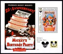 1993 - Antigua Bloc n&deg; 278 - 65e anniversaire de Mickey (2)