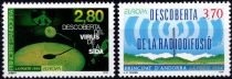 1994 - Andorre Fran&ccedil;ais Timbres n&deg; 444/445 - Europa