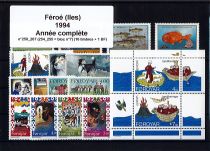 1994 Féroé (Iles) 250_267 - Année Complète