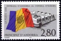 1995 - Andorre Fran&ccedil;ais Timbre n&deg; 466