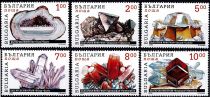 1995 - Bulgarie Timbres n° 3635/3640 - Minéraux