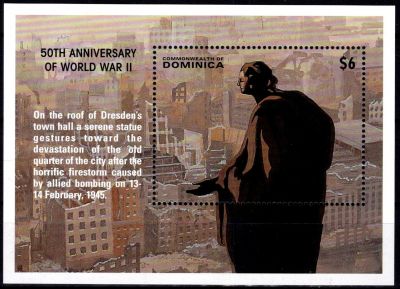 1995 - Dominique Bloc n� 286 - 50e anniversaire de la fin de la seconde guerre mondiale