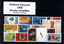 1995 Andorre français - Année Complète 454_466