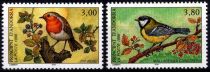1996 - Andorre Fran&ccedil;ais Timbres n&deg; 470/471 - Nature - Faune